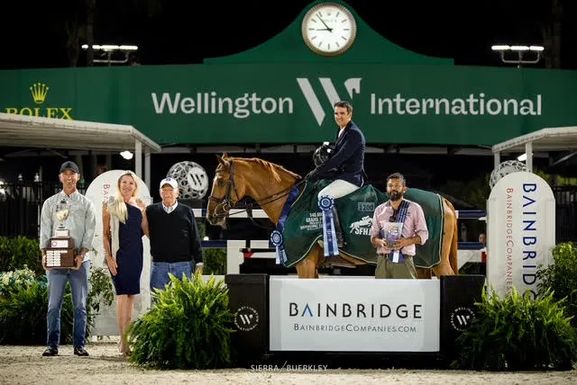 In the limelight at Wellington International – Tomas Yofre and Kingston. Photo: Sierra Buerkley Photography